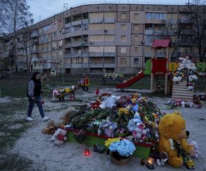 Pogrzeby ofiar ataku na Krzywy Róg