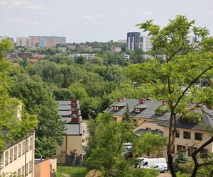 Taras widokowy na placu im. Jerzego Giedroycia w Lublinie