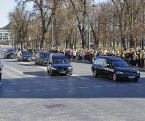 W Wilnie odbyła się w czwartek uroczystość pożegnania czterech amerykańskich żołnierzy, którzy zginęli na poligonie w Podbrodziu