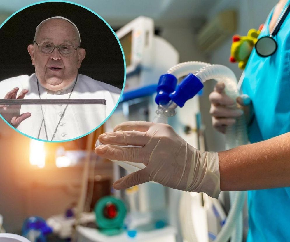 Papież Franciszek ma zapalenie płuc. Lekarz mówi o przebiegu i rokowaniach u seniorów  