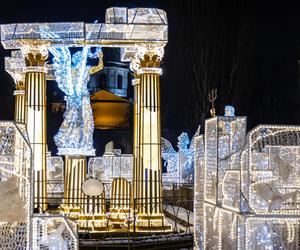 Królewski Ogród Światła - zobacz zdjęcia klimatycznych iluminacji w Warszawie