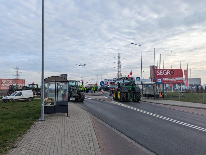 Protest rolników w Wielkopolsce 20.03.2024 