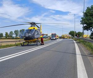 Poważny wypadek na DK 8 w Ząbkowicach Śląskich. 6 osób poszkodowanych 