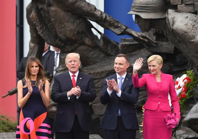 Agata Duda spotkała się z Melanią Trump!