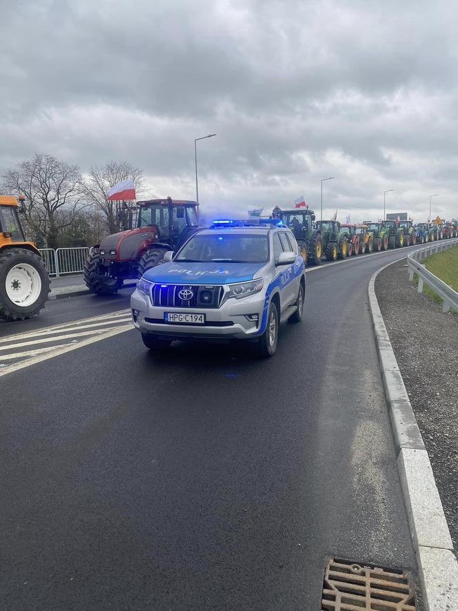 Strajk rolników w Tarnowie i regionie [20.02.2024]