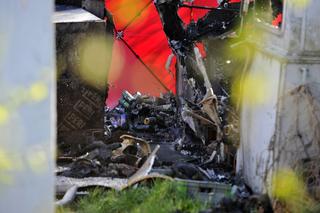 Pożar przyczepy w Lipnie. Jedna osoba nie żyje