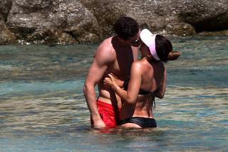 Robert Lewandowski, Anna Lewandowska, wakacje, Mykonos, Grecja