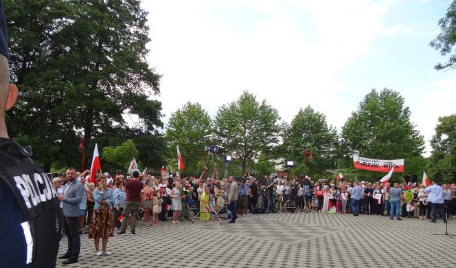 Polityczna gorączka w Sulęcinie. Zobaczcie jak przebiegała wizyta prezydenta. 