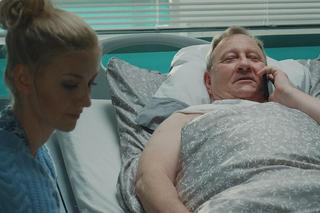 	M jak miłość odc. 1751. Staszek Popławski (Sławomir Holland), Jagoda (Katarzyna Kołeczek)