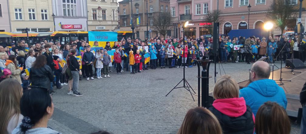 Kujawsko-Pomorski Dzień Solidarności z Ukrainą w Grudziądzu