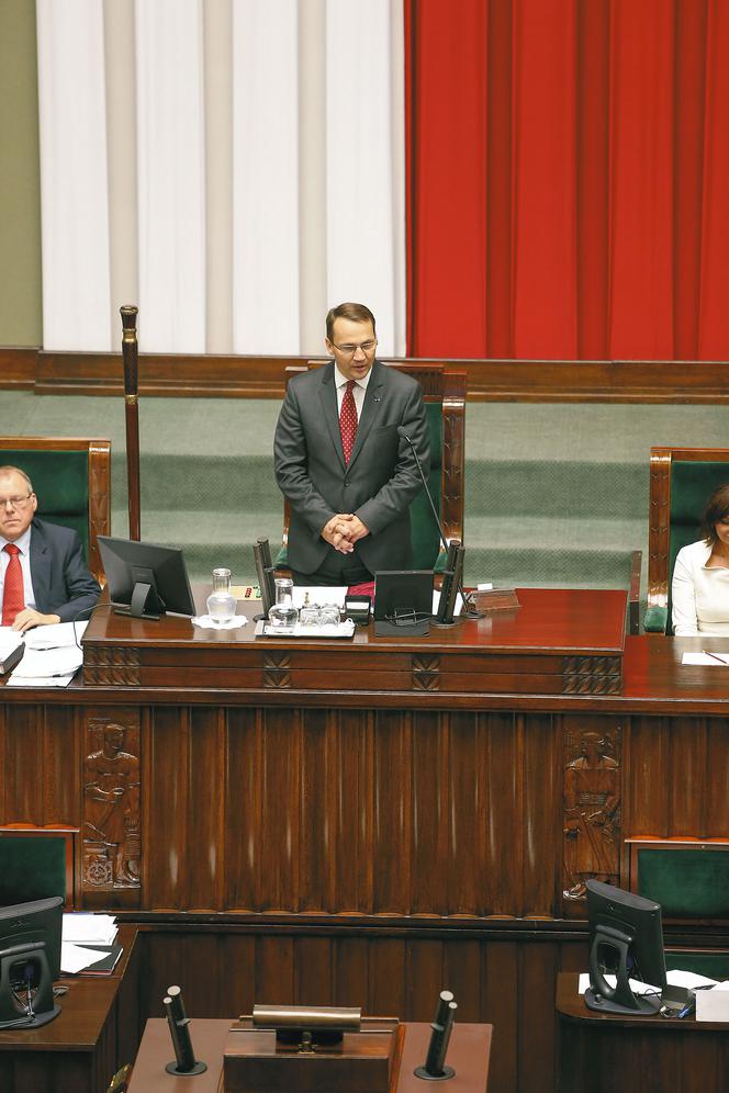 Sikorski został marszałkiem Sejmu