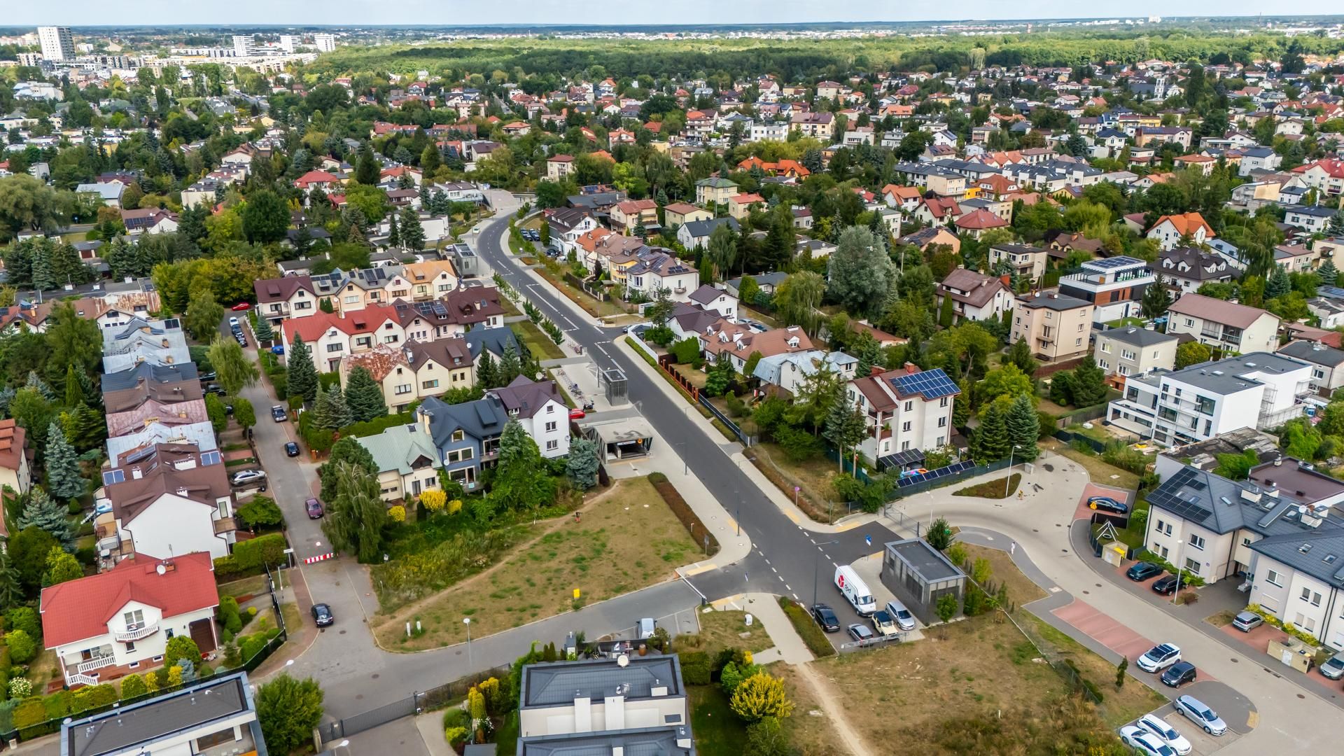 Okolice stacji metro Zacisze w Warszawie