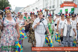 Seniorzy opanują Warszawę. Koncert i parada ulicami miasta [GALERIA] 