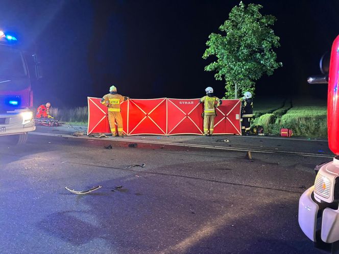 Śmiertelny wypadek na DK 38 pod Kędzierzynem-Koźlem