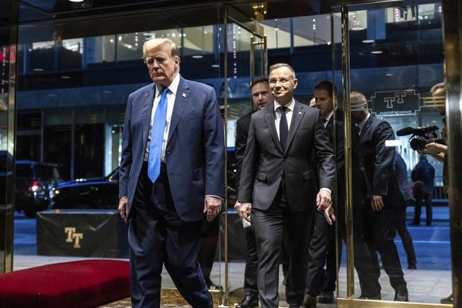 Andrzej Duda, Donald Trump