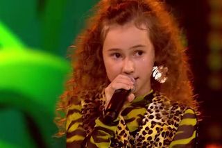 Ola Gwazdacz w The Voice Kids