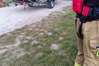 Akcja ratownicza w Przylasku Rusieckim. Utonął mężczyzna