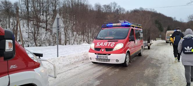 Zawadka Rymanowska. Myśliwy został postrzelony podczas polowania [GALERIA]