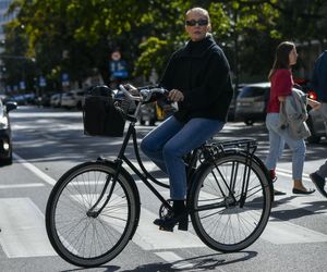 Katarzyna Warnke na giga obcasach łamie przepisy