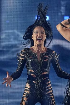Justyna Steczkowska -  miny Justyny Steczkowskiej na Eurowizji
