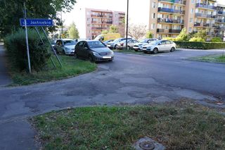 Ul. Pogodna w Lublinie przed remontem