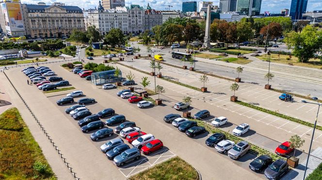 Plac Centralny Warszawa, sierpień 2025