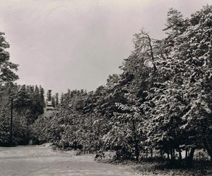 Skocznia narciarska w Kielcach na starych fotografiach