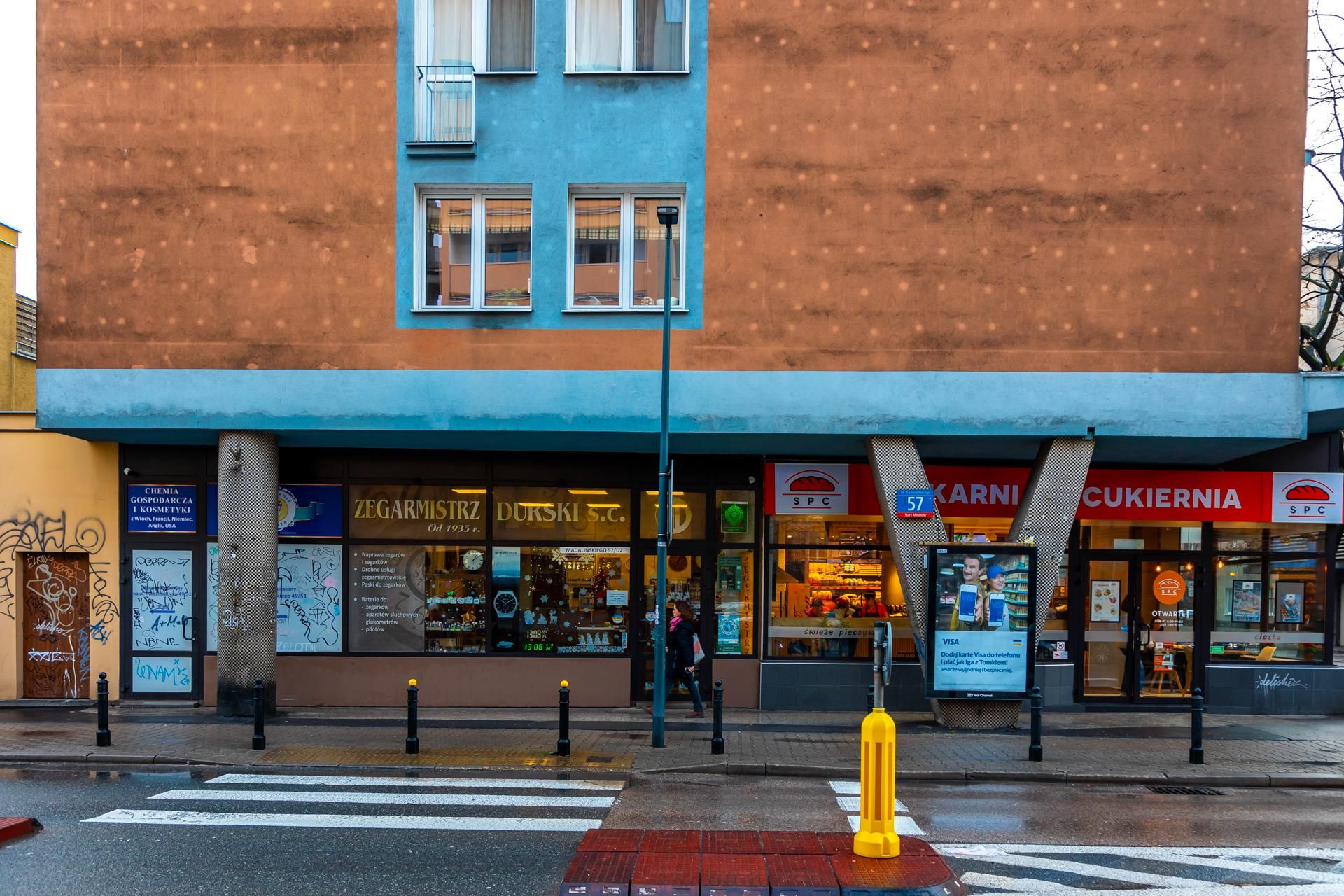 Blok na Madalińskiego 57 w Warszawie