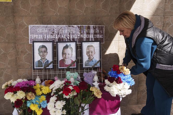 Pogrzeby ofiar ataku na Krzywy Róg