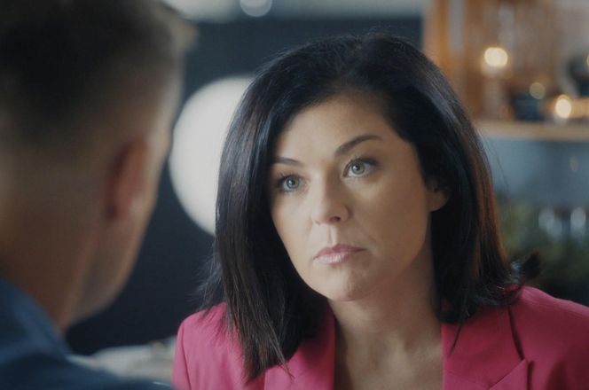 M jak miłość odc. 1840. Kinga (Katarzyna Cichopek), Paweł (Rafał Mroczek)