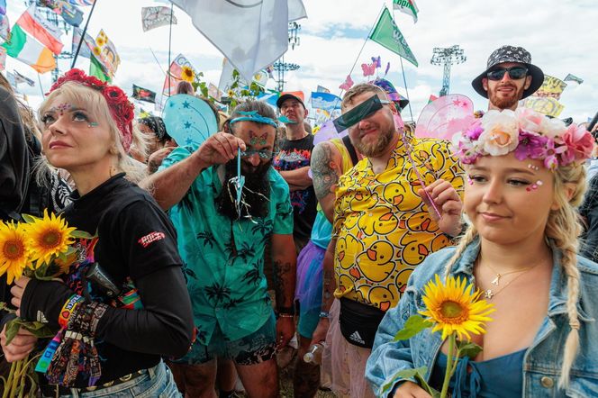 Festiwalowicze na Pol'and Rock Festivalu 2025