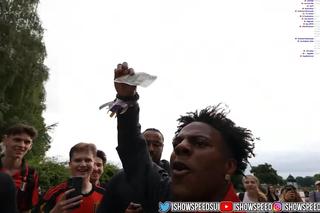 Youtuber IShowSpeed w Krakowie