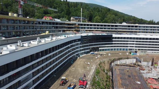 Trwa budowa luksusowego kompleksu Mercure Szczyrk Resort