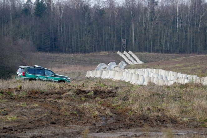 Donald Tusk odwiedził pierwszy odcinek Tarczy Wschód