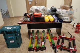 Do jednostek OSP z gminy Korczew trafiło mnóstwo nowego sprzętu