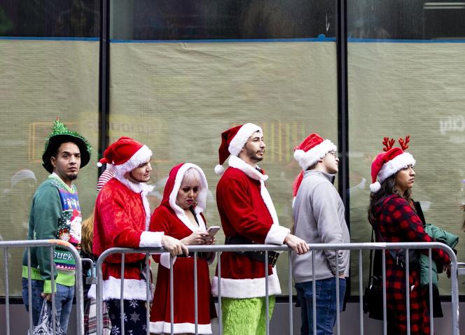 SantaCon w Nowym Jorku. Tysiące Mikołajów na ulicach miasta