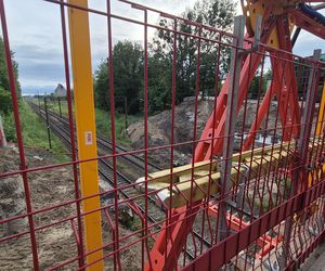 Postępują prace na olsztyńskim Tracku. Powstaje m.in. nowoczesny wiadukt