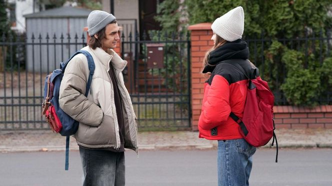 	Barwy szczęścia odc. 3175. Ewelina (Amelia Listwoń), Romeo (Jacek Tyszkiewicz)