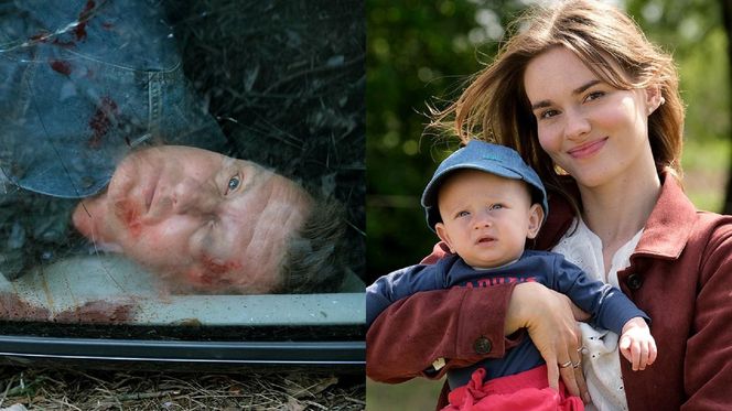 M jak miłość, odc. 1875. Surówka), Paweł (Rafał Mroczek), Franka (Dominika Kachlik), Antoś (Mark Myronenko)