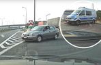 Niebezpieczna sytuacja na drodze ekspresowej S5 w Białych Błotach (woj. kujawsko-pomorskie)