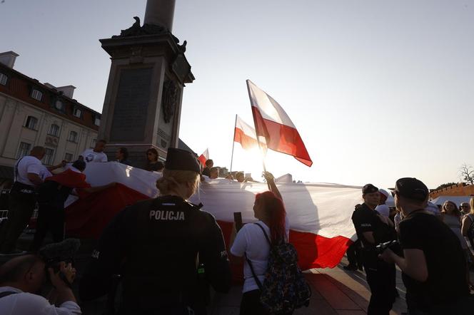 Dzień niepodległości Ukrainy. Tak świętowała Warszawa 