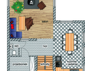 Świąteczna atmosfera w domu projektantki wnętrz