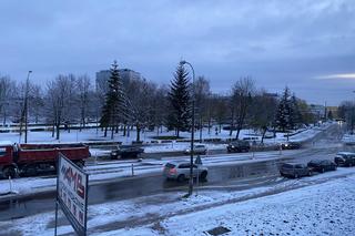 Zima zaatkowała w Olsztynie. Na ulicach zrobiło się biało [ZDJĘCIA]