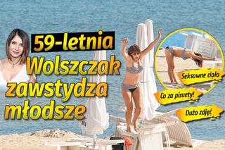 Grażyna Wolszczak w skąpym bikini. Nie uwierzysz, że to ciało ma prawie 60 lat [ZDJĘCIA]