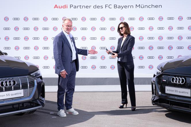 Elektryczne samochody Audi dla piłkarzy Bayern Monachium