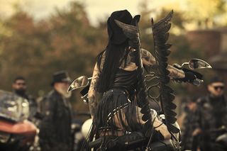 Polska piosenkarka z Illinois uczciła husarię przy okazji Święta Niepodległości