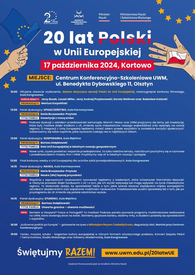 Uniwersytet Warmińsko-Mazurski i 20-lecie Unii Europejskiej 