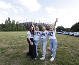 Koncert Justina Timberlake'a w Warszawie - fani pod PGE Narodowym