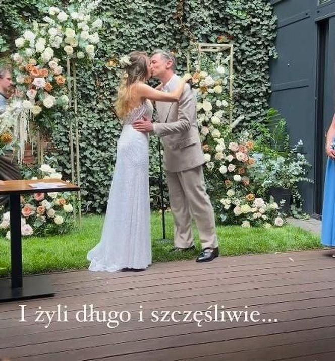 Sasha Strunin - ślub