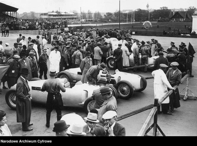 Międzynarodowy wyścig samochodowy rozgrywany na berlińskim torze Avus, 1935 rok